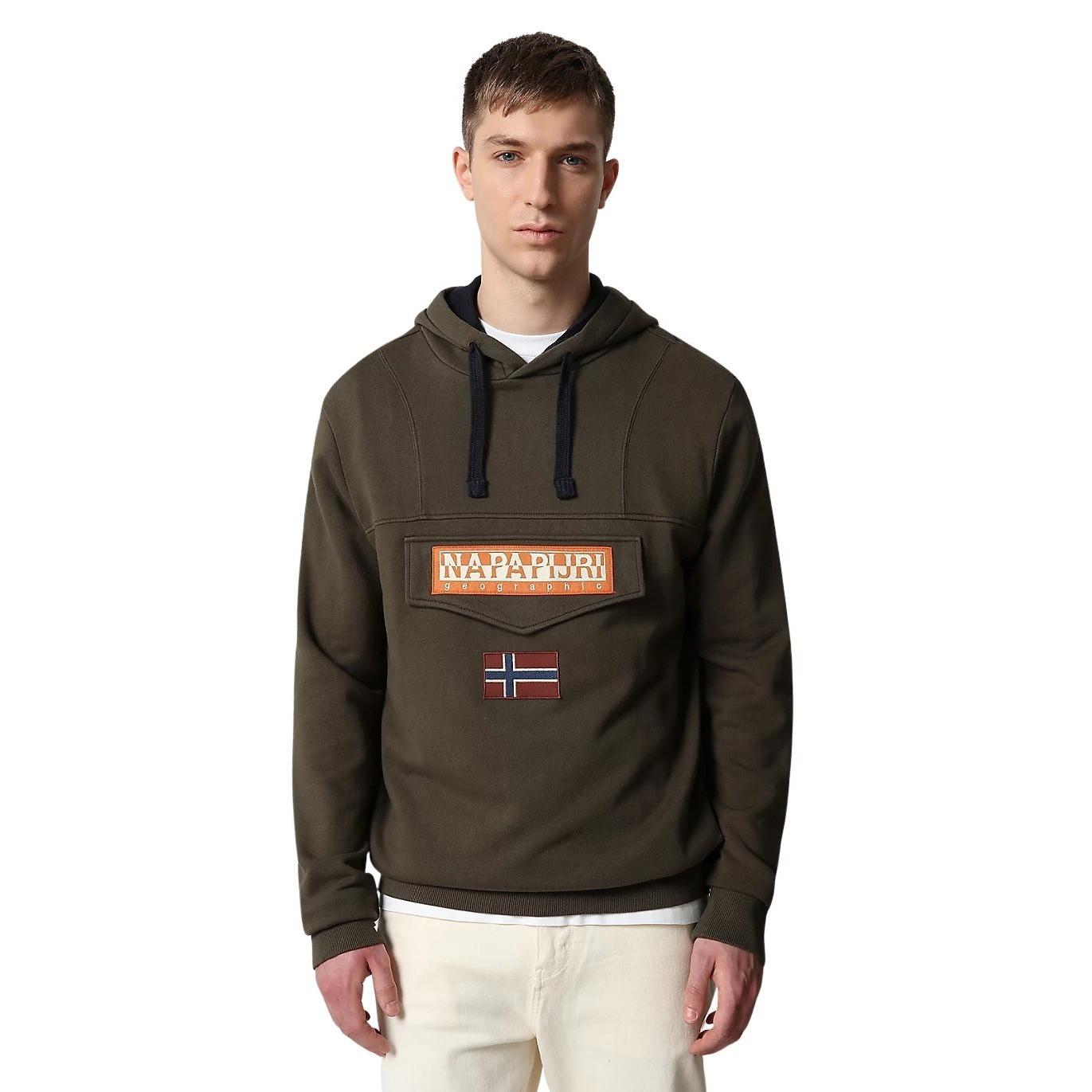 NAPAPIJRI  sweatshirt à capuche burgee 