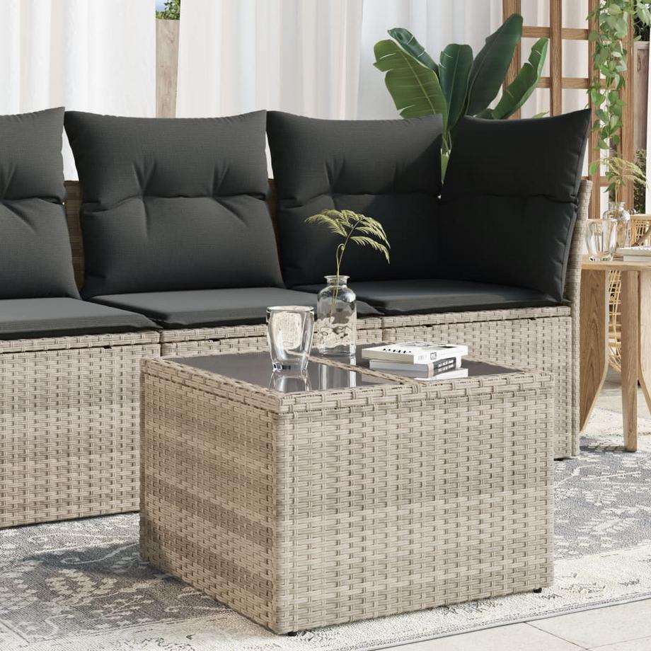 VidaXL Gartentisch poly-rattan  