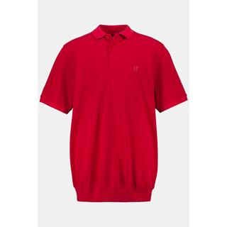 JP1880  Maglia polo basic in piqué con taglio speciale per l'addome, taglie disponibili dalla XXL alla 10XL 