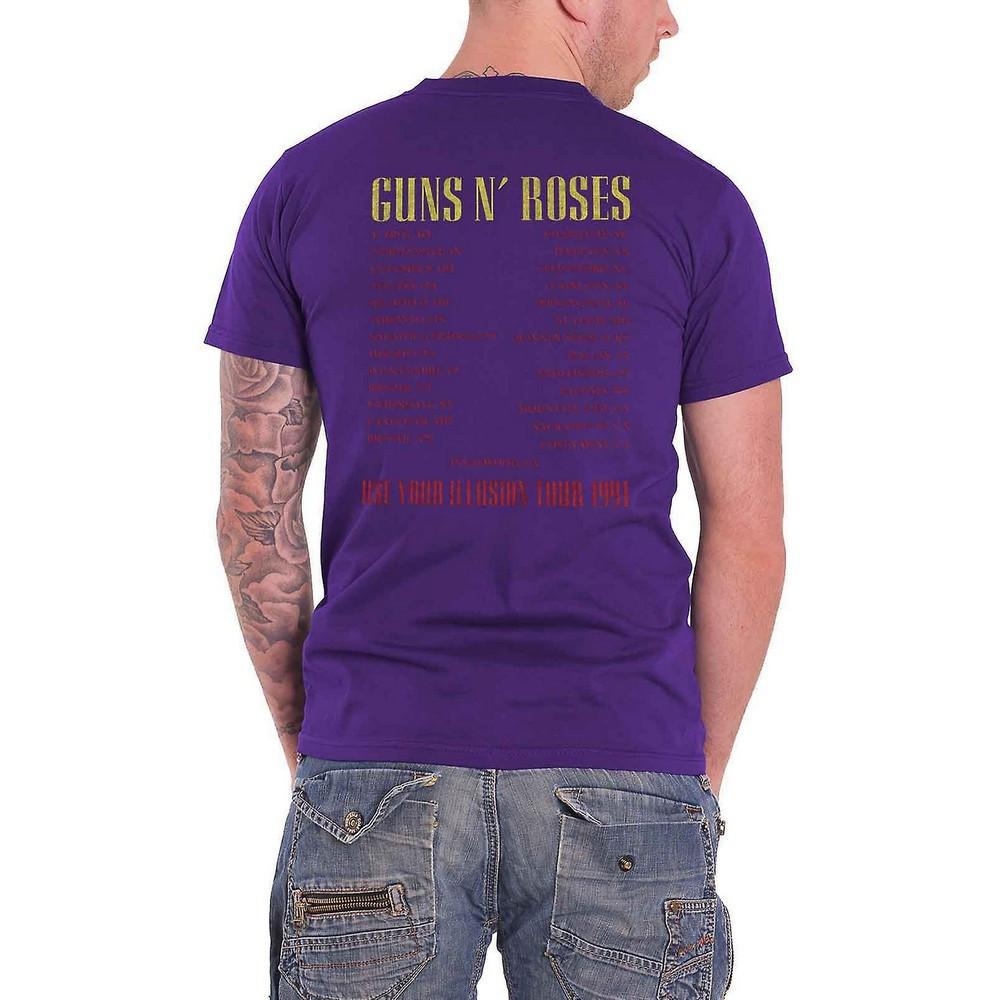 Guns N Roses  Skull Circle TShirt 