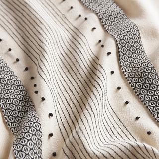 La Redoute Intérieurs PARFETO Plaid Écru  