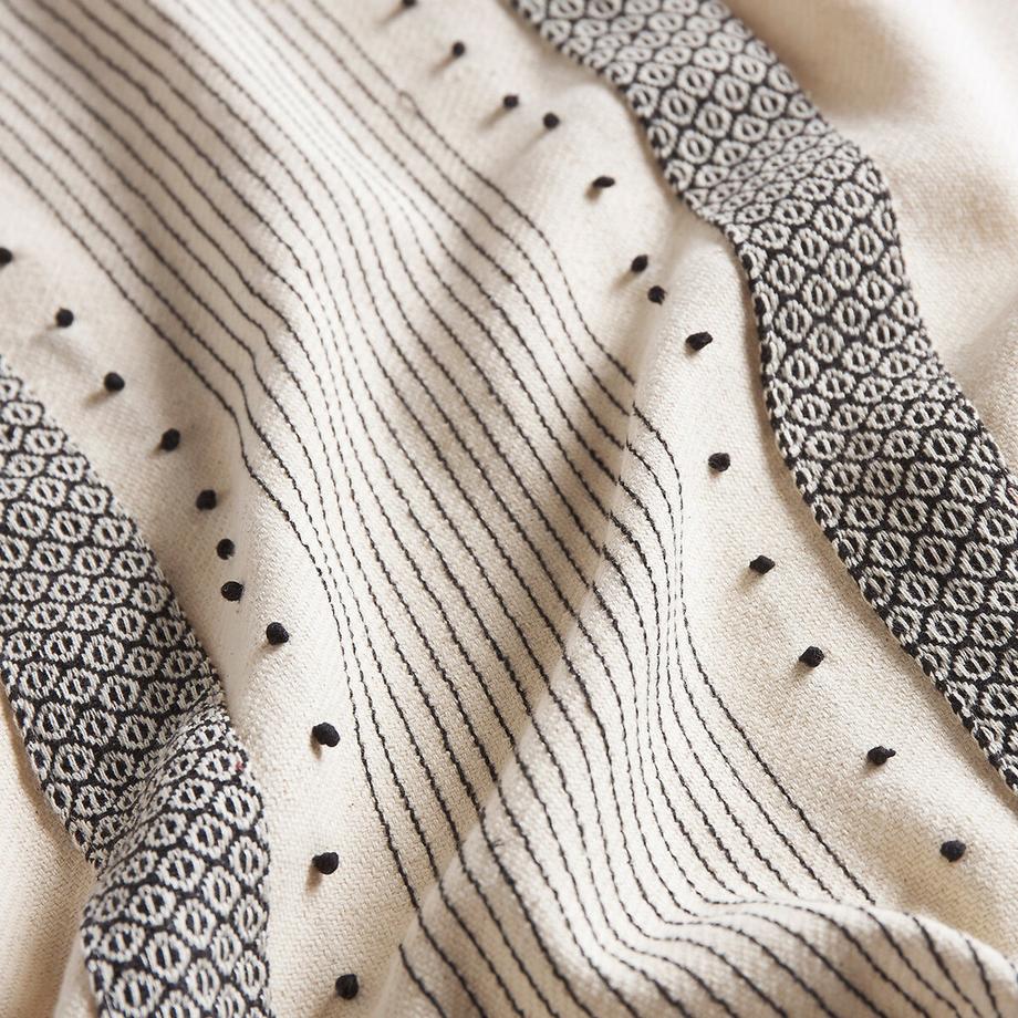 La Redoute Intérieurs PARFETO Coperta Ecru  