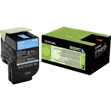 Toner  802HC CX410 CX510 Originale  Ciano 3000 pagine