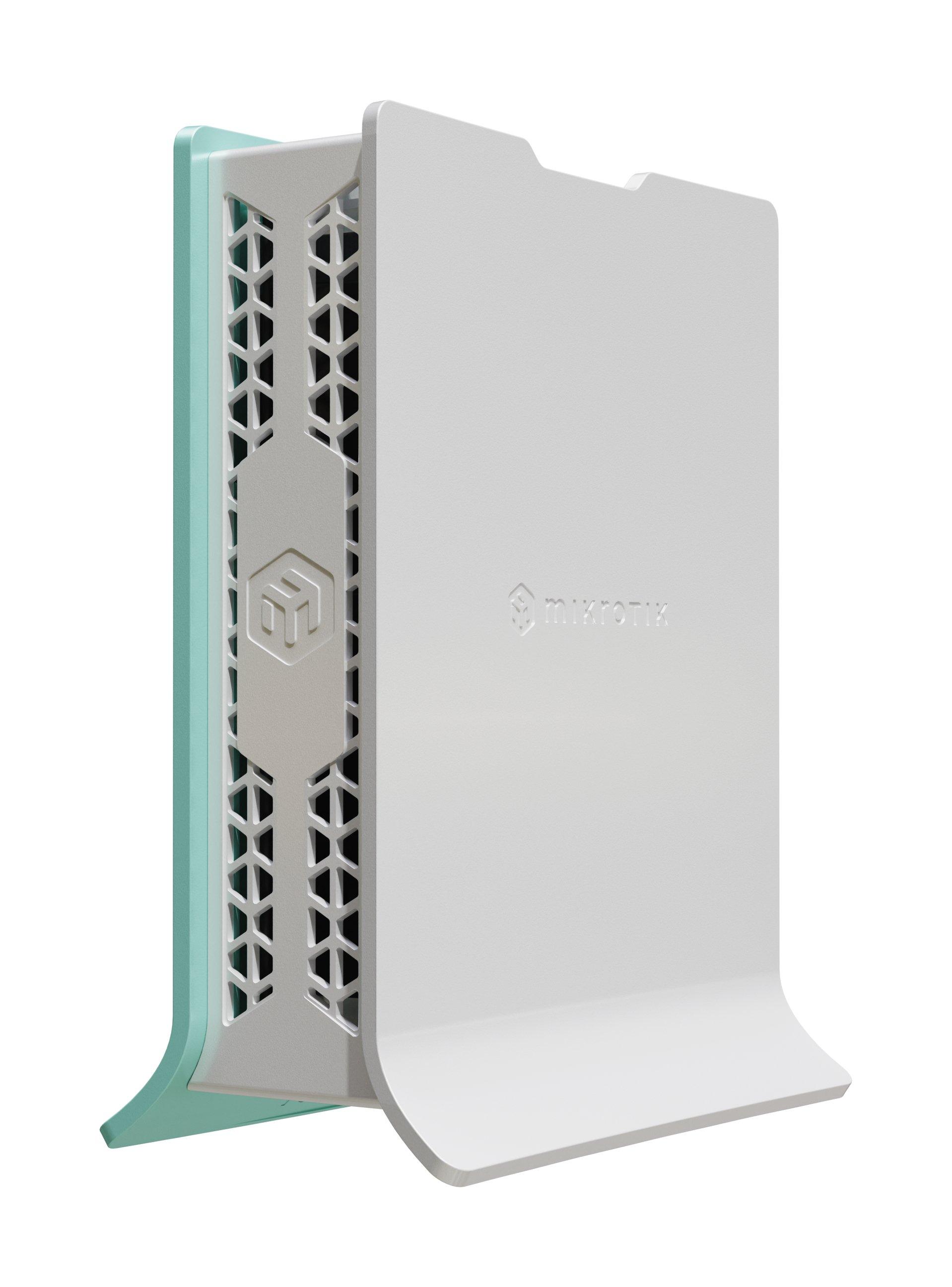 MikroTik  HAP WLAN-Router Gigabit Ethernet Einzelband (2,4GHz) Grün, Weiß 