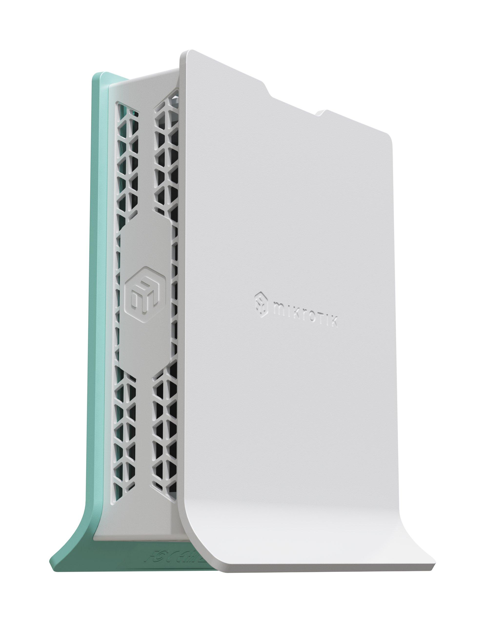 MikroTik  HAP WLAN-Router Gigabit Ethernet Einzelband (2,4GHz) Grün, Weiß 