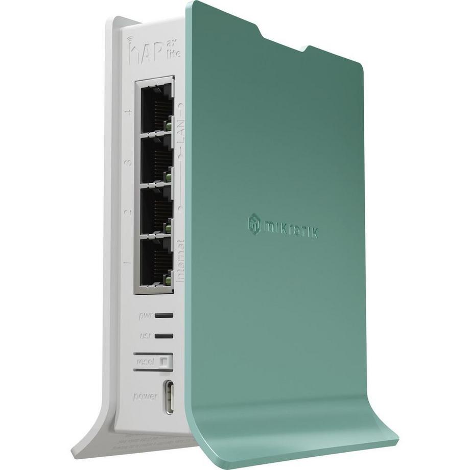 MikroTik  HAP router wireless Gigabit Ethernet Banda singola (2.4 GHz) Verde, Bianco 