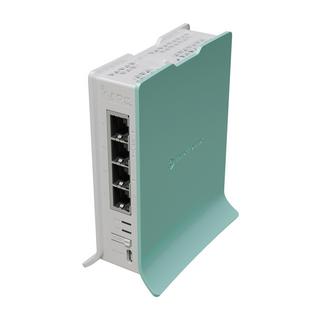 MikroTik  HAP WLAN-Router Gigabit Ethernet Einzelband (2,4GHz) Grün, Weiß 