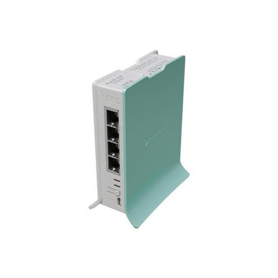 MikroTik  HAP router wireless Gigabit Ethernet Banda singola (2.4 GHz) Verde, Bianco 