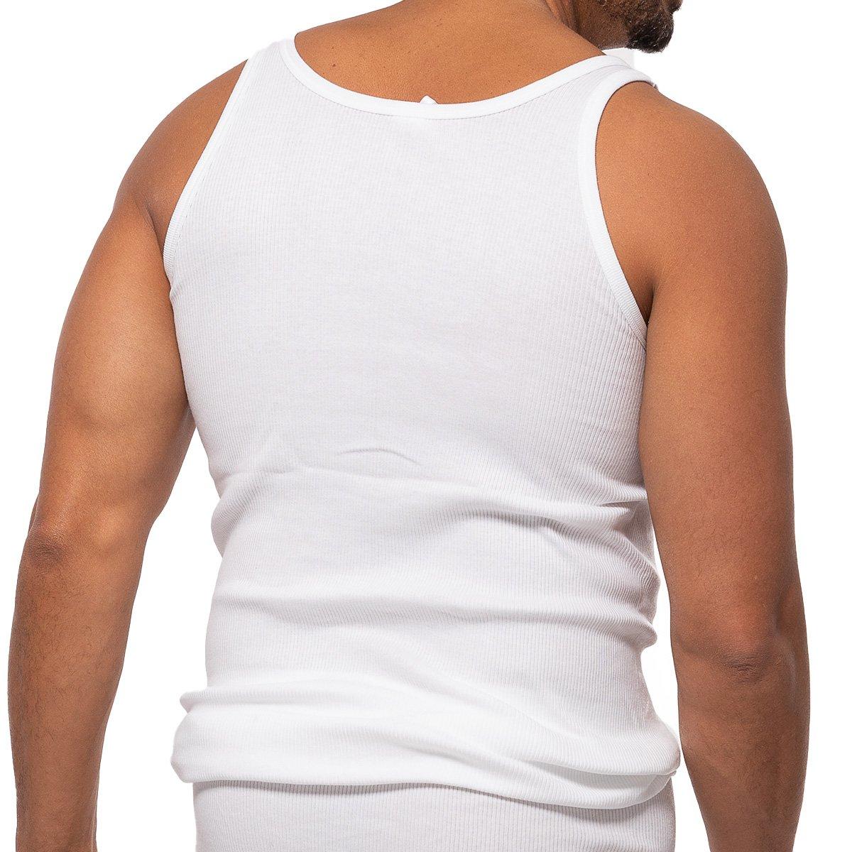 Ammann  4er Pack Organic Cotton Doppelripp - Unterhemd  Tanktop 
