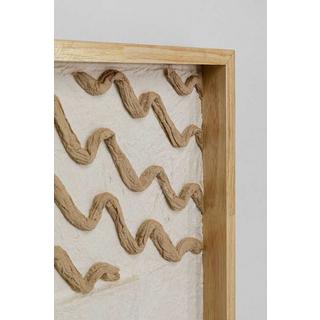 KARE Design Tableau-objet Sandy Waves 81x122  