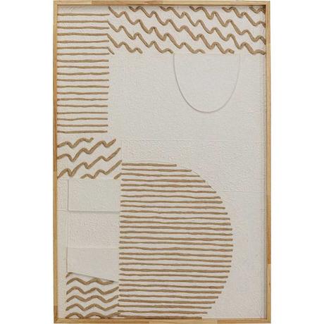 KARE Design Tableau-objet Sandy Waves 81x122  