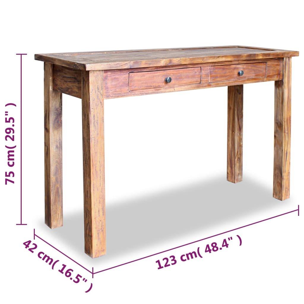 VidaXL Konsolentisch holz  