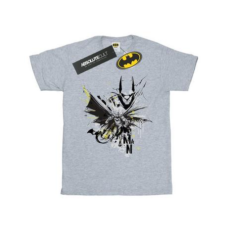 DC COMICS  Batman Batface Splash TShirt 