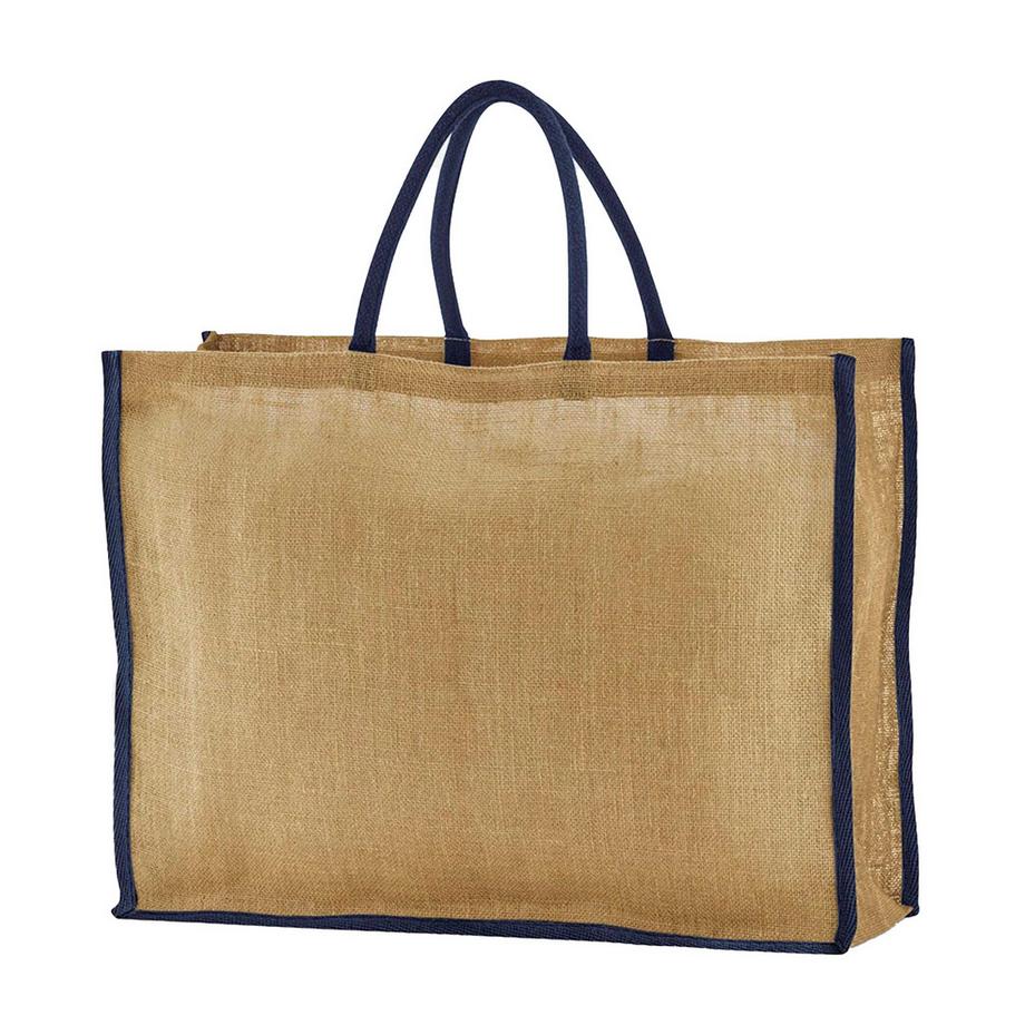Westford Mill Market Verstärkte Jute Tragetasche  
