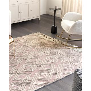 Beliani Tapis en Laine Boho ADANA  