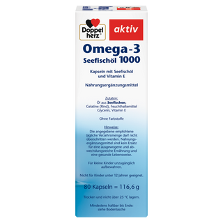 Doppelherz  Omega 3 Seefischöl 1000 mg 