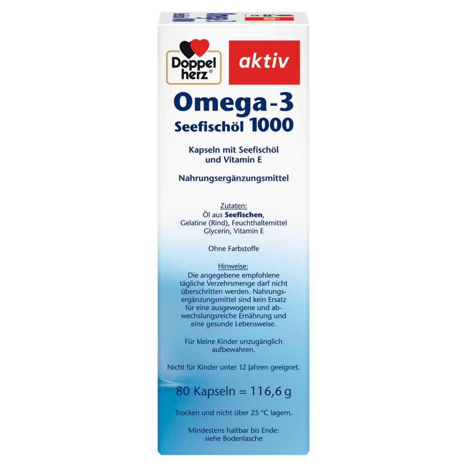 Doppelherz  Omega 3 Seefischöl 1000 mg 