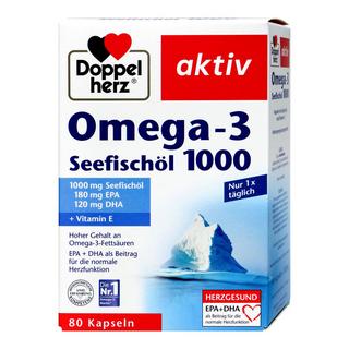 Doppelherz  Doppelherz Omega-3 Seefischöl  1000 mg 