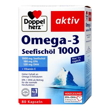 Doppelherz  Doppelherz Omega-3 Seefischöl  1000 mg 