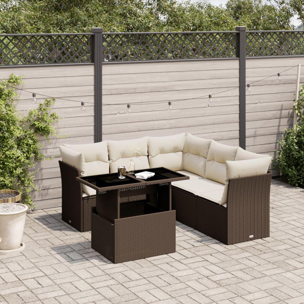 VidaXL Garten sofagarnitur poly-rattan  