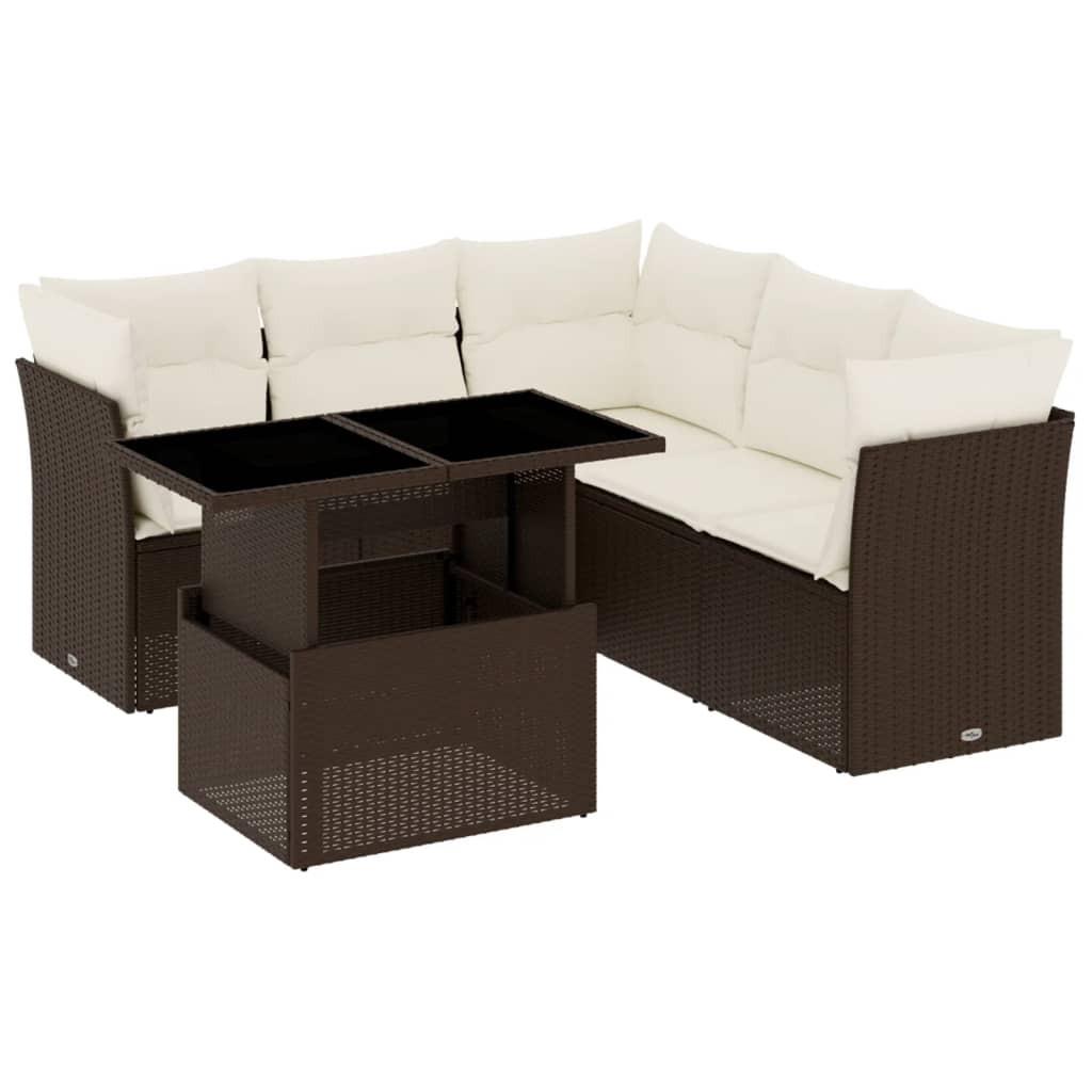 VidaXL Garten sofagarnitur poly-rattan  