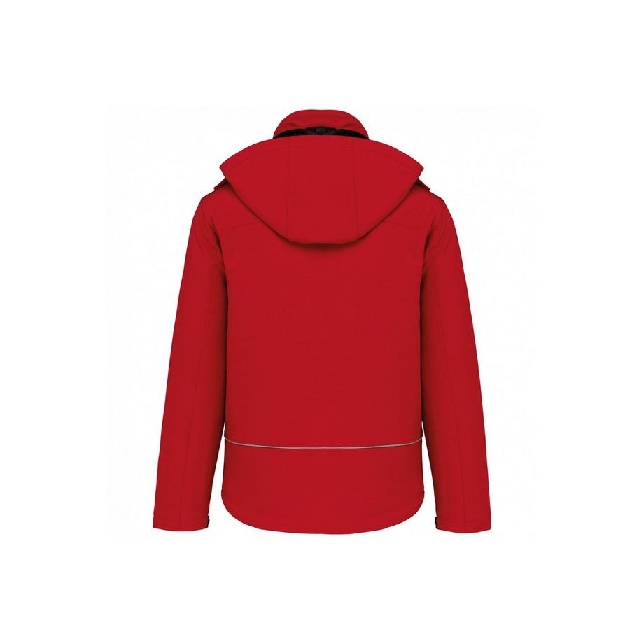 Kariban Veste Softshell Doublée Polaire avec Capuche  