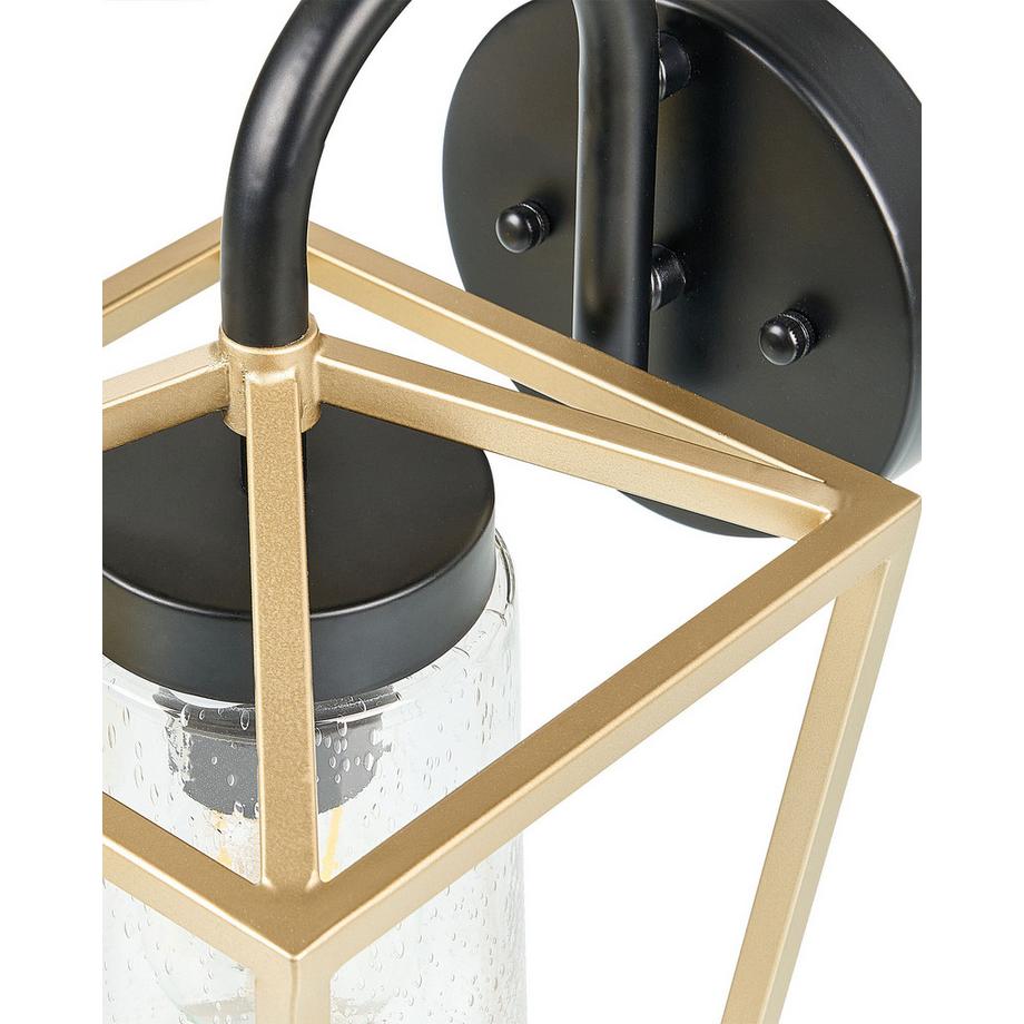 Beliani Lampe murale pour l'extérieur en Verre Moderne ORDIE  