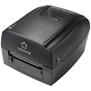 Renkforce  RF-TTLP4-01 Etiketten-Drucker Thermodirekt 203 x 203 dpi Etikettenbreite (max.): 118 mm USB, RS-232 