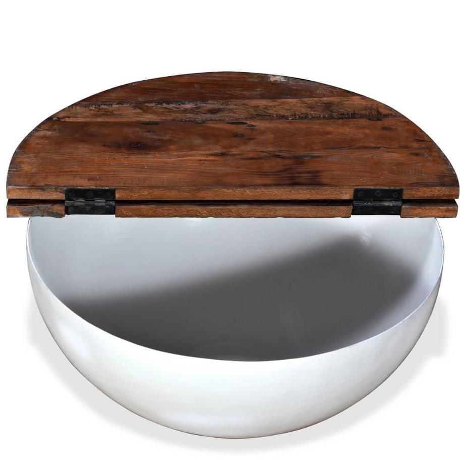 VidaXL Table basse bois  