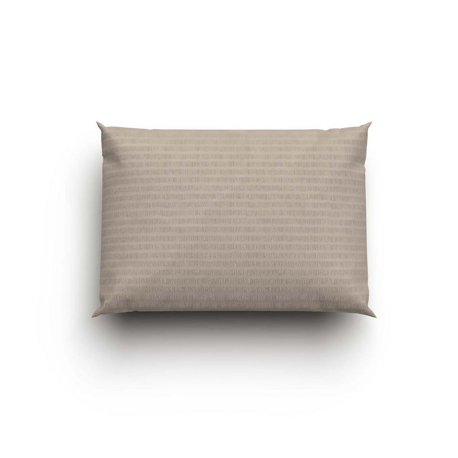 Lotus Bettwaren Lotus Biancheria da Letto Raso Seersucker Tinta Unita  