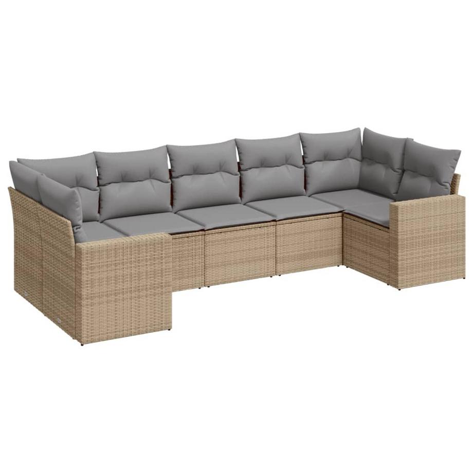 Garten sofagarnitur poly-rattan