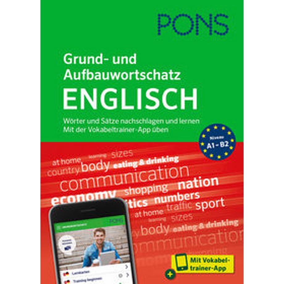 Pons  PONS Grund- und Aufbauwortschatz Englisch 