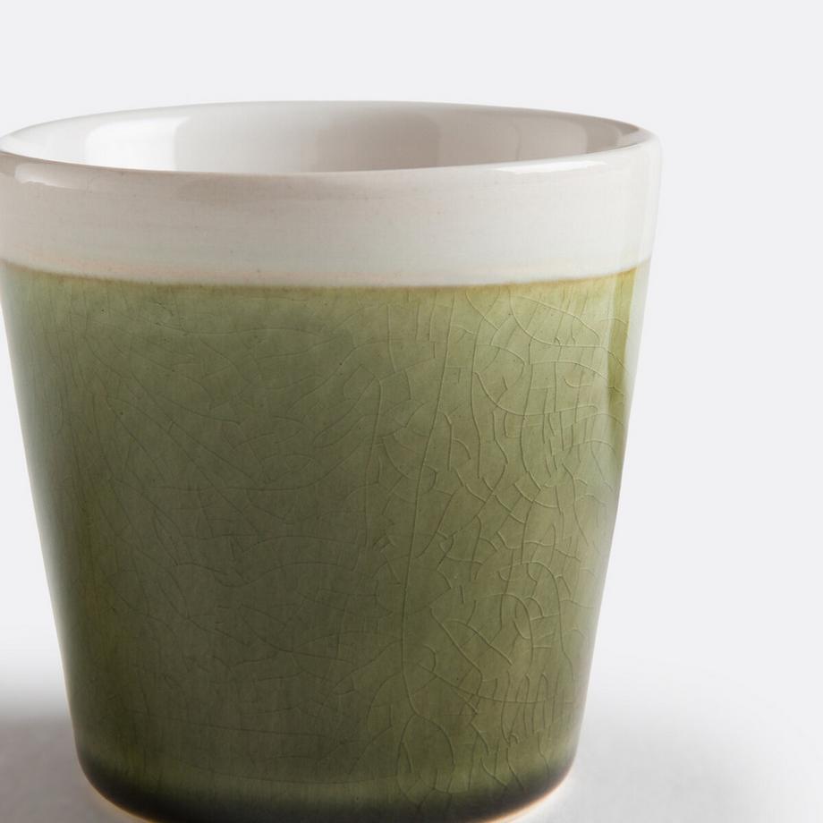 La Redoute Intérieurs 4er-Set Tassen GOGAIN mit Craquelé-Glasur  