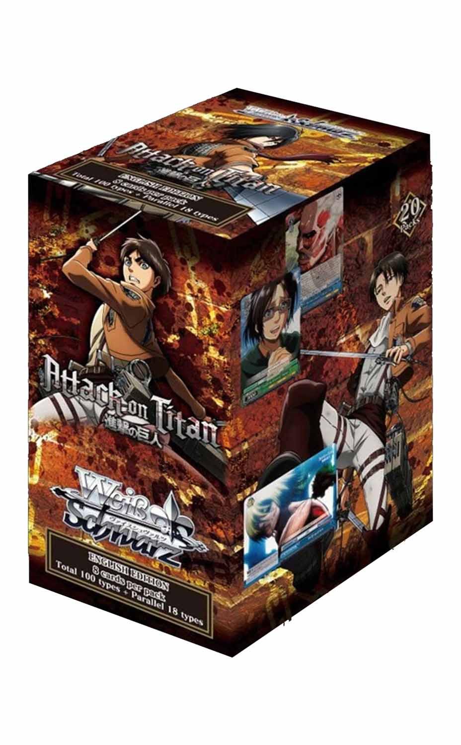 Bushiroad  Attack on Titan Booster Box - Weiss Schwarz TCG - EN 