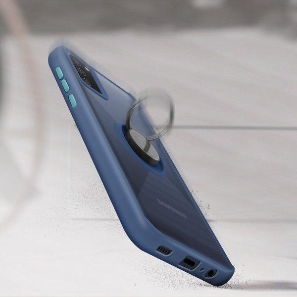 Avizar  Coque Samsung A02s Anneau Bleu 