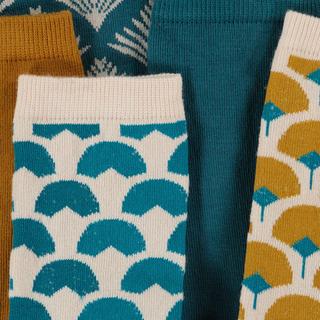 La Redoute Collections 5 Paar gemusterte Socken  