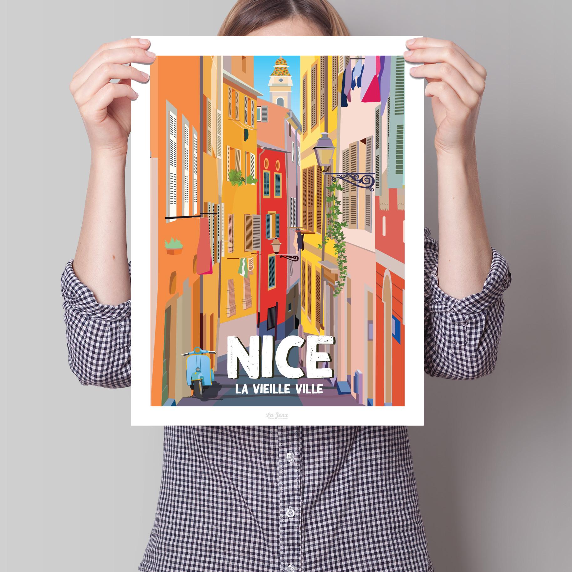 La-Jonx Nice - Poster  