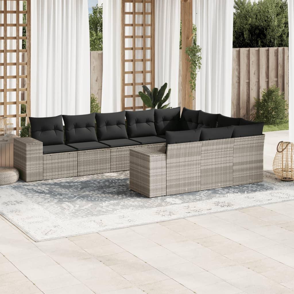 VidaXL Garten sofagarnitur poly-rattan  