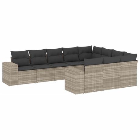 VidaXL Garten sofagarnitur poly-rattan  