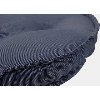 mutoni Cuscino da giardino rotondo 40x40 blu denim  