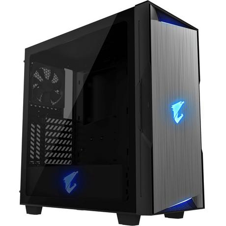 Gigabyte  GB-AC300G Computer-Gehäuse Midi Tower Schwarz 