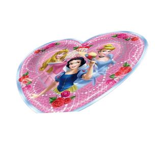 Disney PRINCESS Herz PartyTeller, Papier 8erPack  