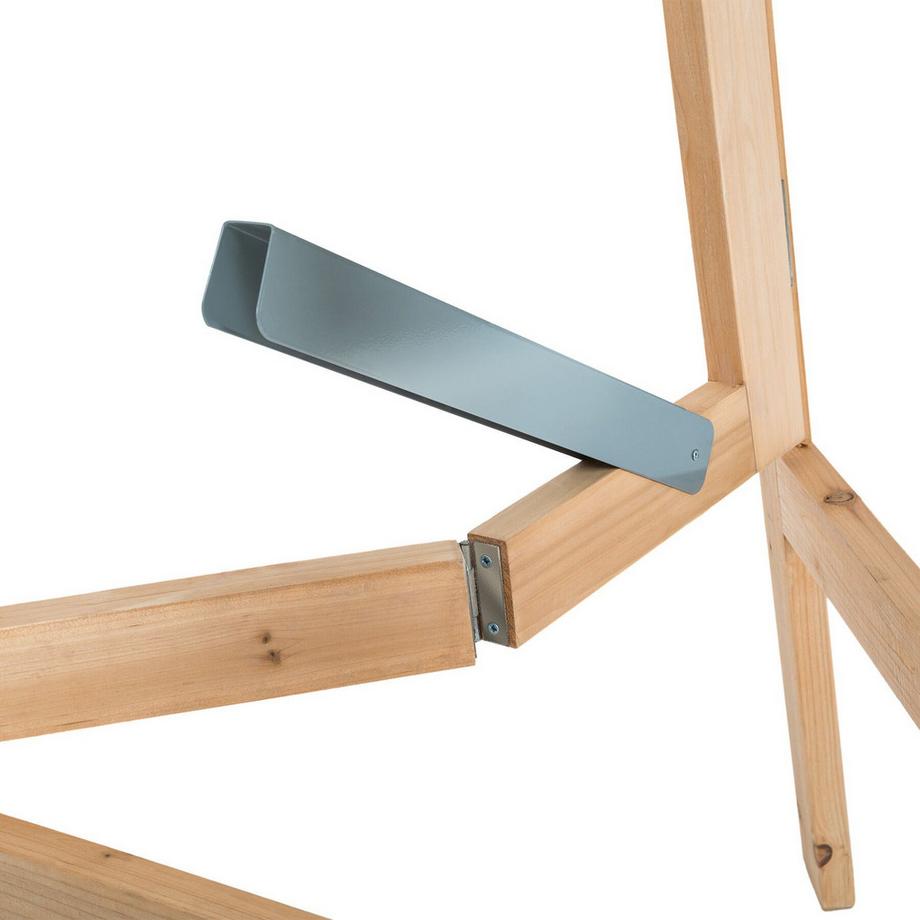 Tectake Tavolo alto Trix  in legno, rotondo  
