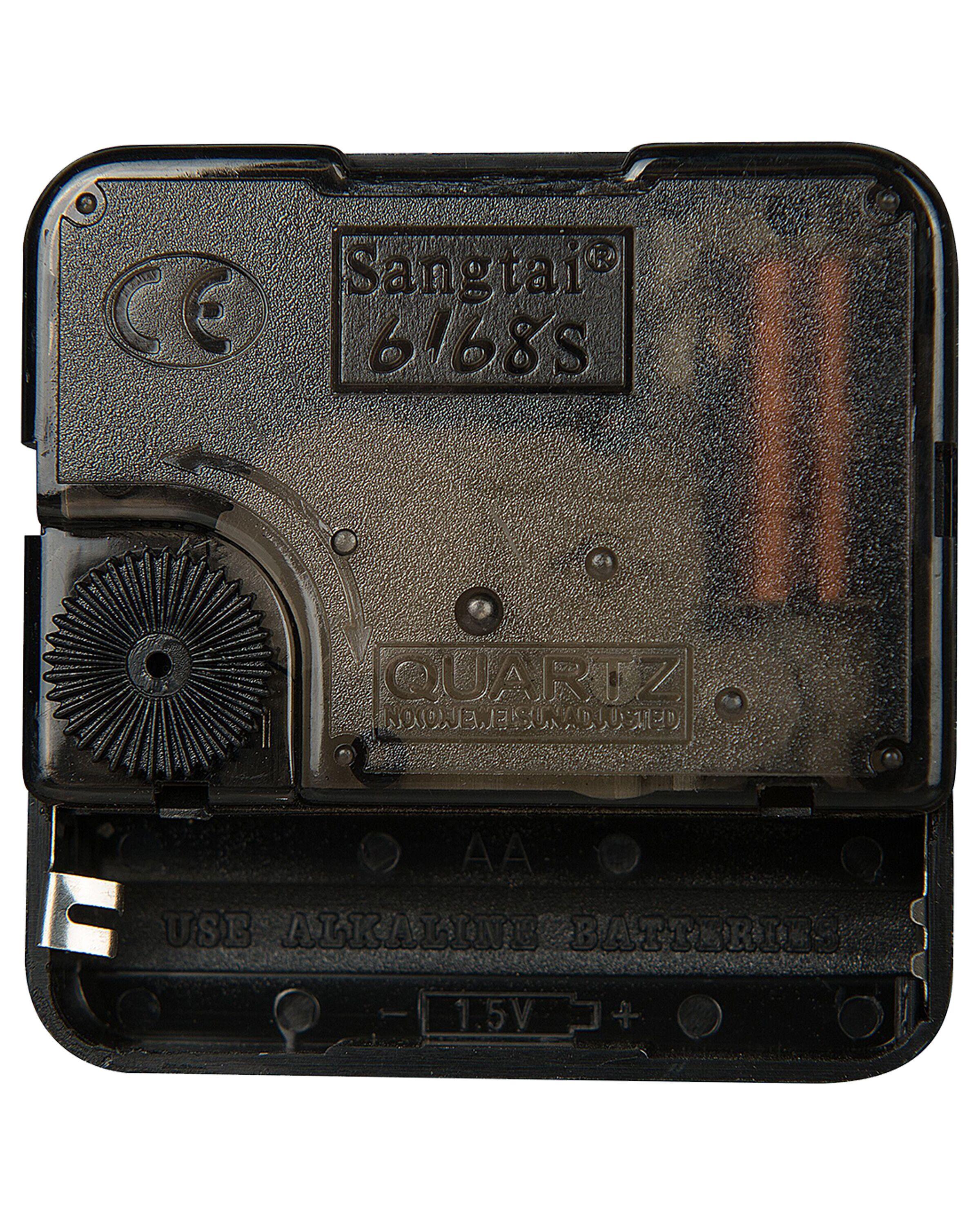 Beliani Horloge murale en Métal Rétro REIDEN  