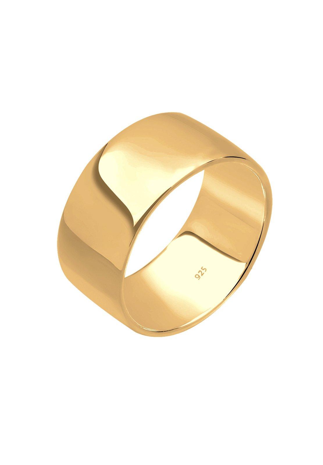 Image of Ring Basic Bandring Damen Gold 58mm