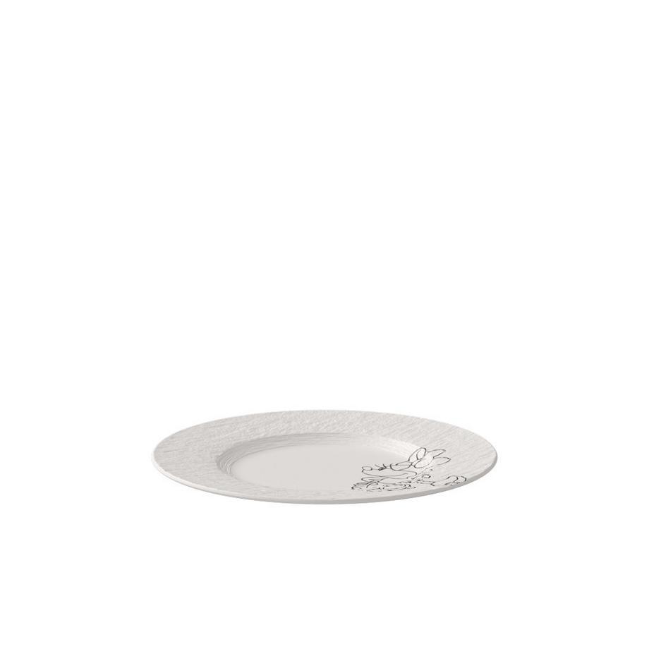 Villeroy&Boch Piatto da dessert/colazione Manufacture Rock blanc - Mickey Mouse  