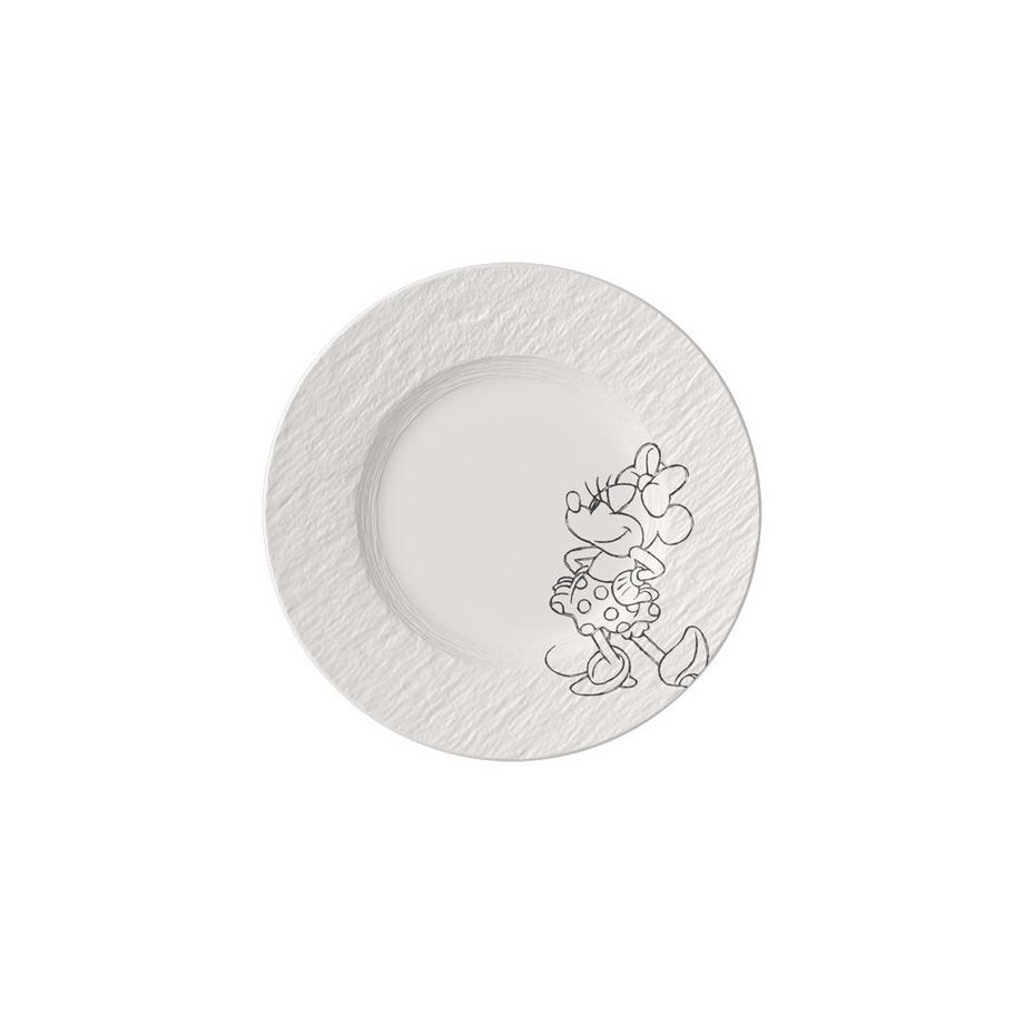 Frühstücks-/Dessertteller Manufacture Rock blanc - Mickey Mouse