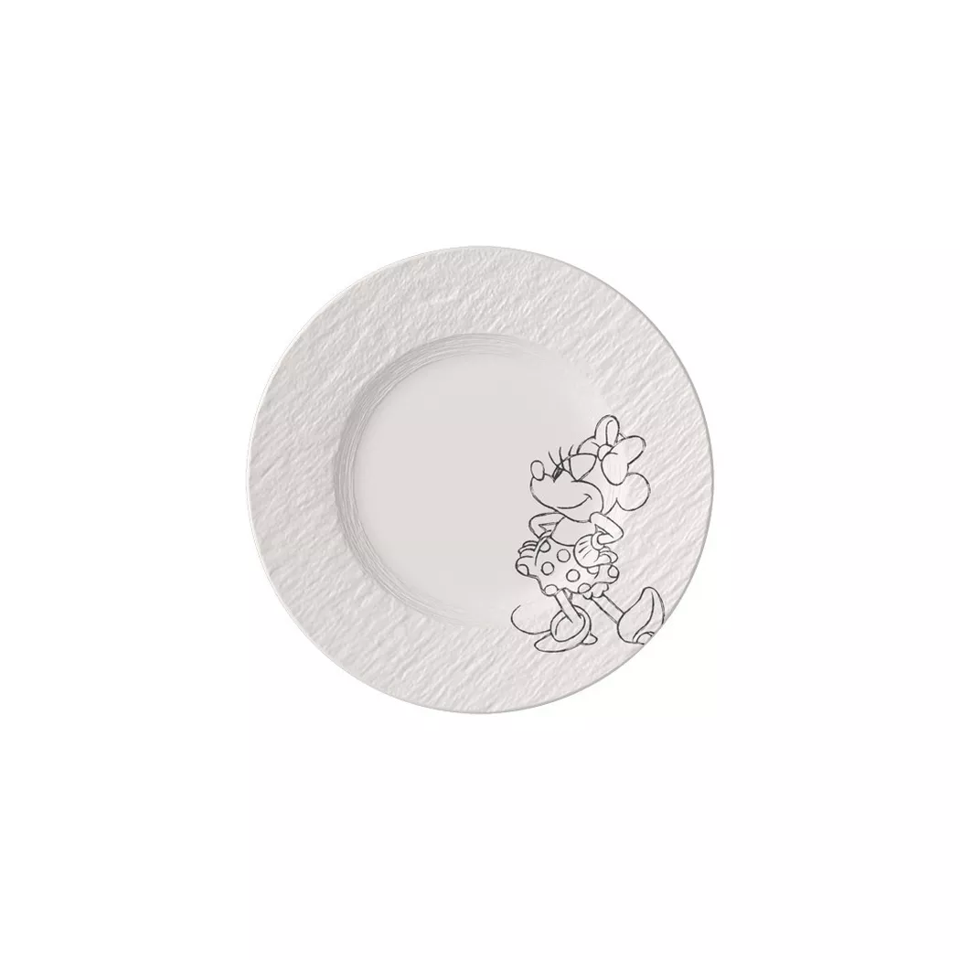 Villeroy & Boch Manufacture Rock Blanc Mickey Mouse Breakfast Plate
