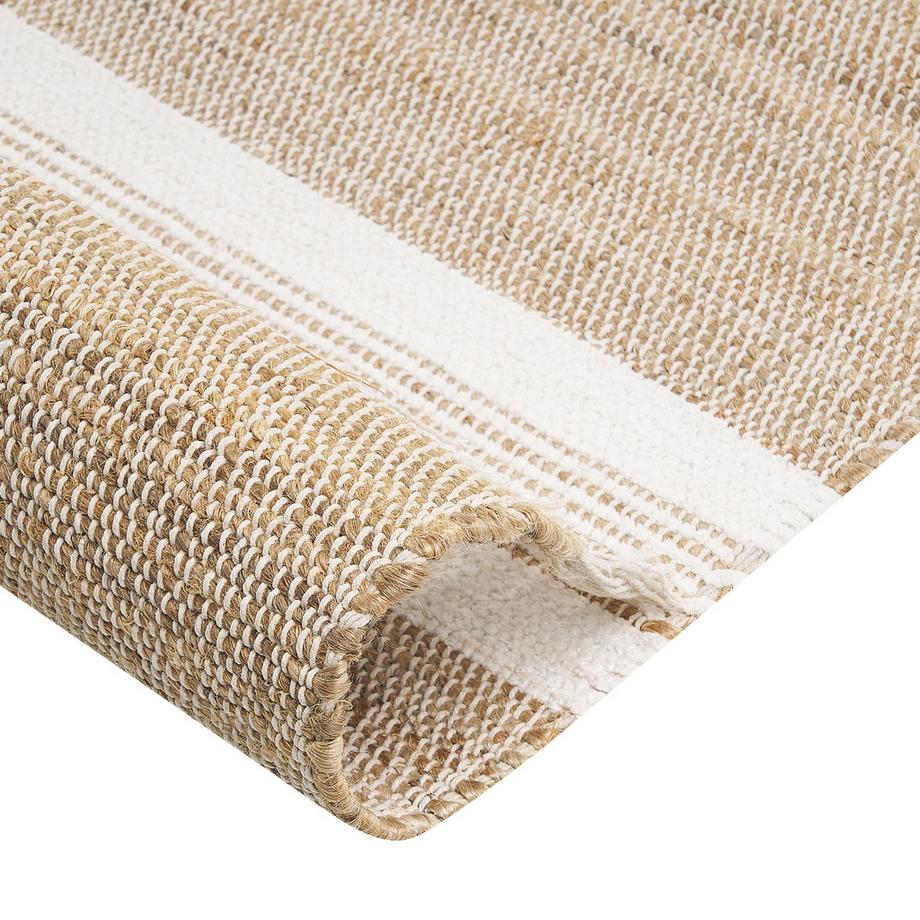 Beliani Teppich aus Jute Boho TALPUR  