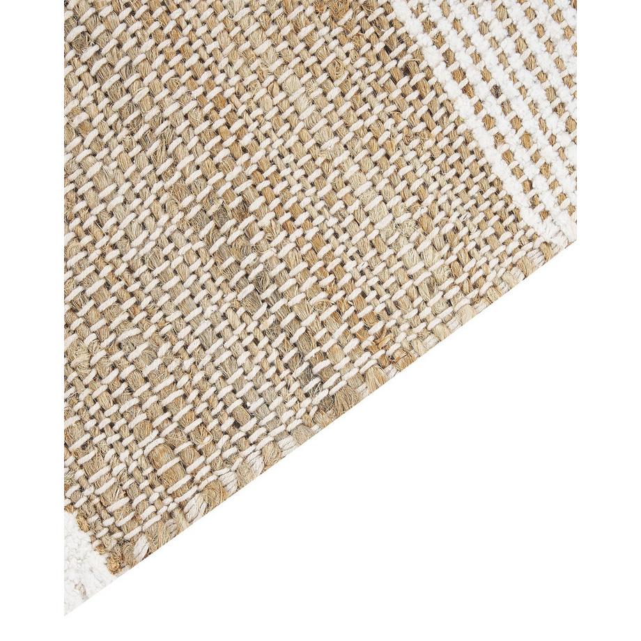 Beliani Teppich aus Jute Boho TALPUR  